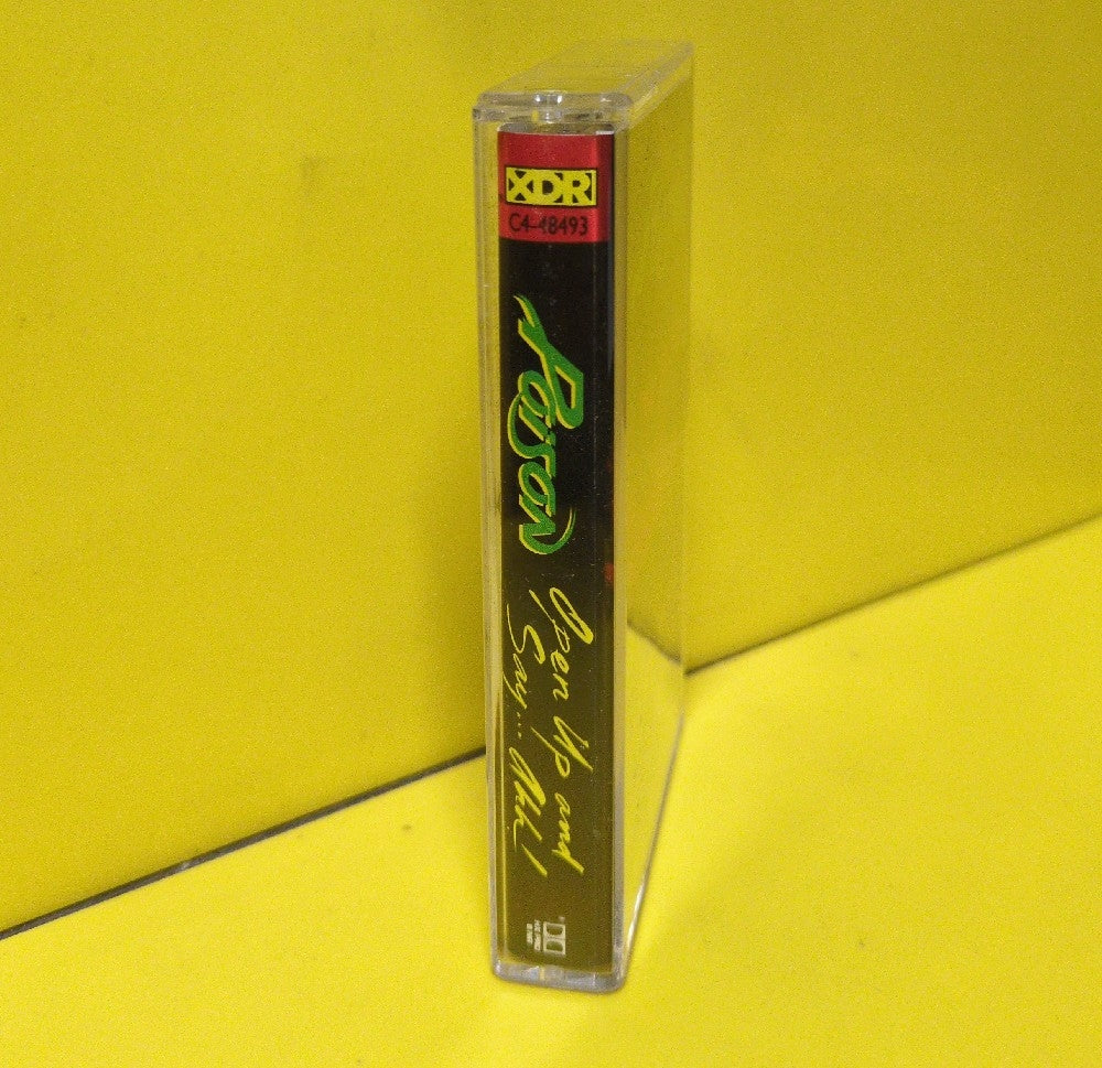 Poison - Open Up And Say ...Ahh! - 1988 - C4-48493 - Used - EX - Cassettes - XDR