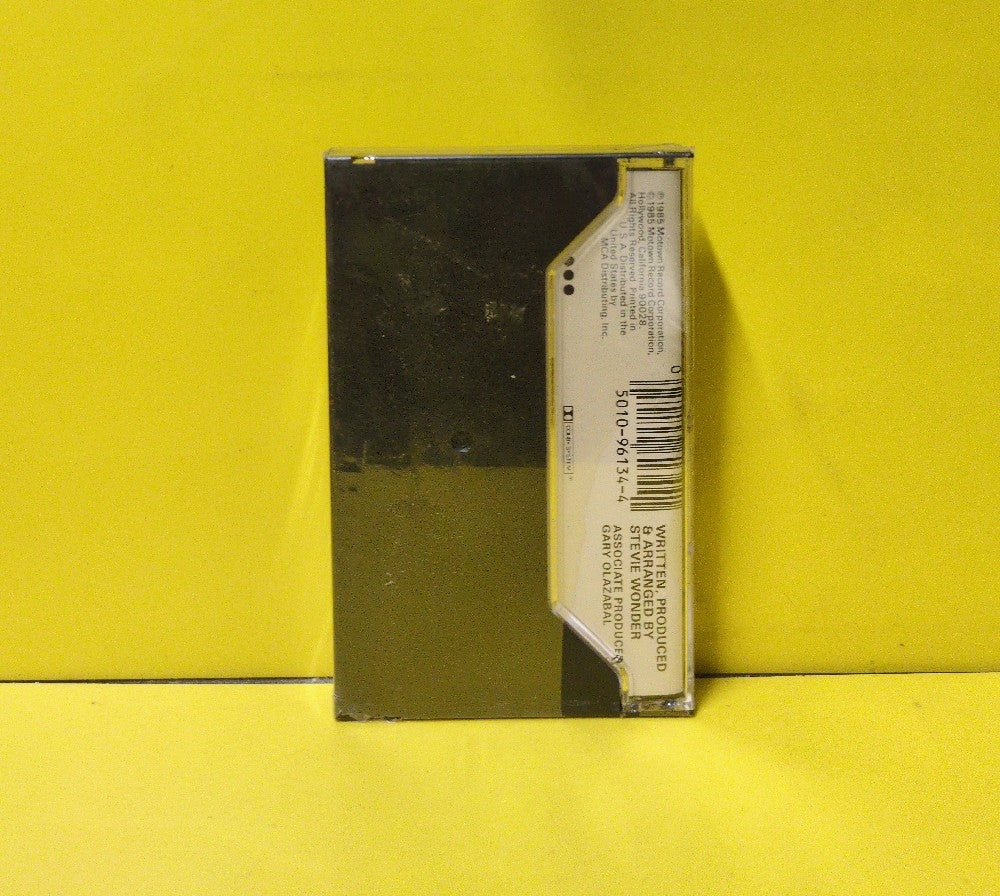Stevie Wonder - In Square Circle - 1985 - 6134TC - New - Sealed - Cassettes - Three Dots On J-Card - White Tape Shell