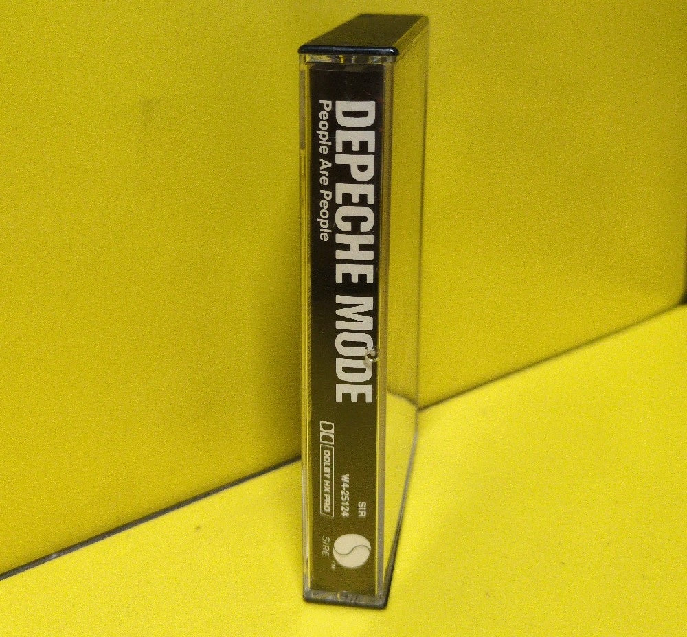 Depeche Mode - People Are People - 1984 - W4 25124 - Used - EX - Cassettes - Columbia House Club Edition - White Tape Shell