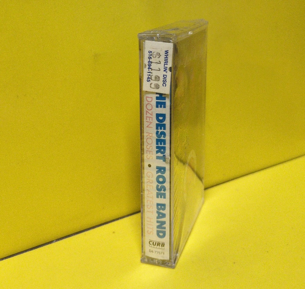 Desert Rose Band - A Dozen Roses - Greatest Hits - 1991 - D4-77571 - New - Sealed - Cassettes