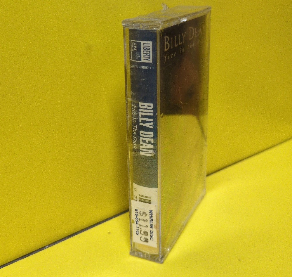 Billy Dean - Fire In The Dark - 1993 - C4-0777-7-98947-4-1 - New - Sealed - Cassettes