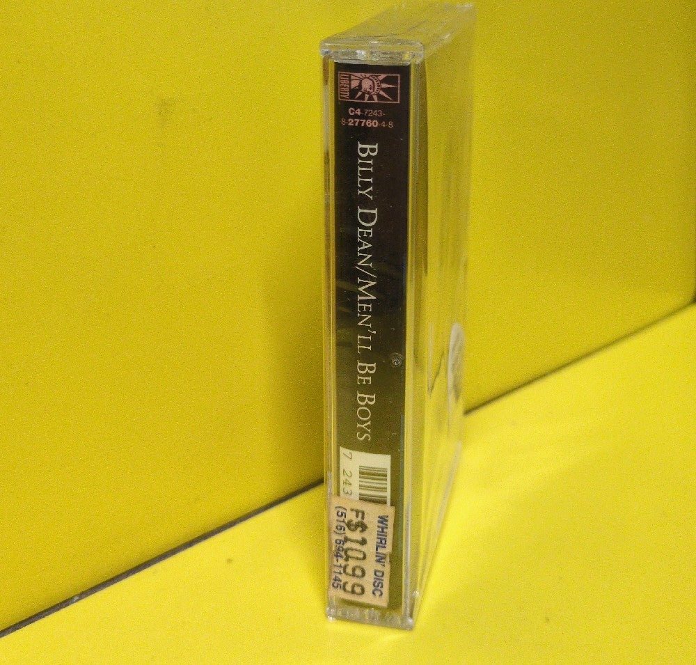 Billy Dean - Men'll Be Boys - 1994 - C4-7243-8-27760-4-8 - New - Sealed - Cassettes