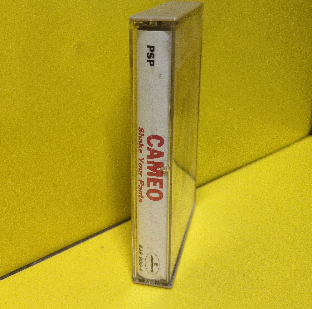 Cameo - Shake Your Pants - 1989 - 838 906-4 - Used - EX - Cassettes - Beige Back Case - Off-White Tape Shell