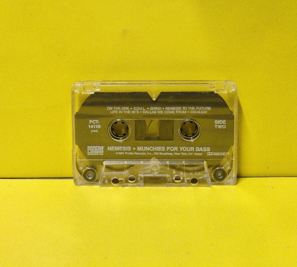 Nemesis - Munchies For Your Bass - 1991 - PCT-1411 - Used - EX - Cassettes