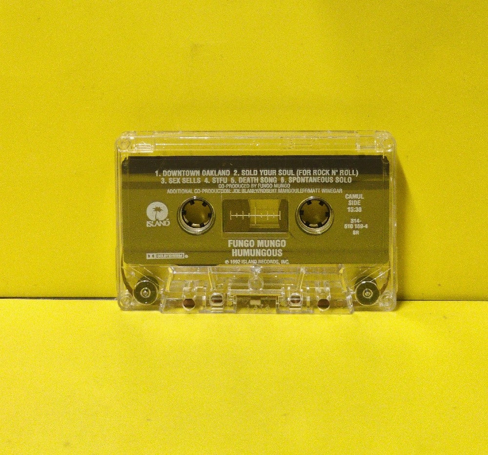 Fungo Mungo - Humungous - 1992 - 314-510 169-4 - Used - EX - Cassettes