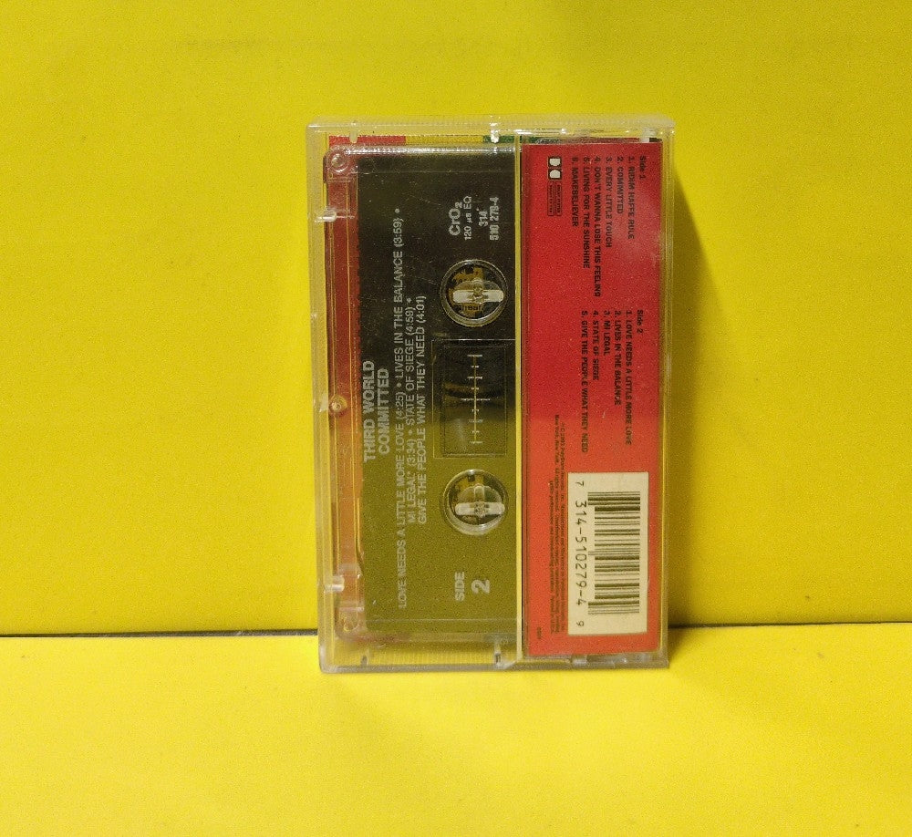 Third World - Committed - 1992 - 314 510 279-4 - Used - EX - Cassettes