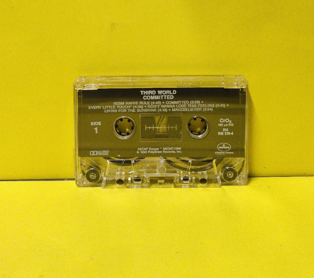 Third World - Committed - 1992 - 314 510 279-4 - Used - EX - Cassettes