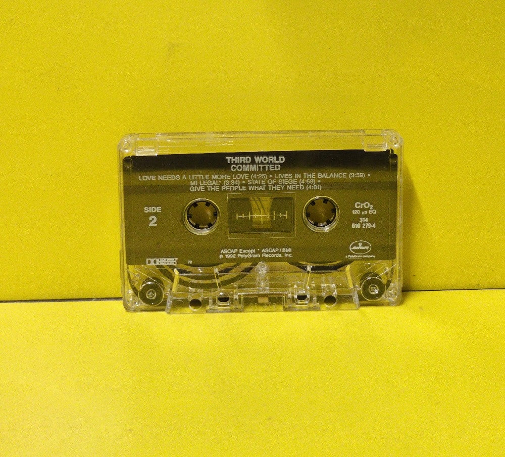 Third World - Committed - 1992 - 314 510 279-4 - Used - EX - Cassettes