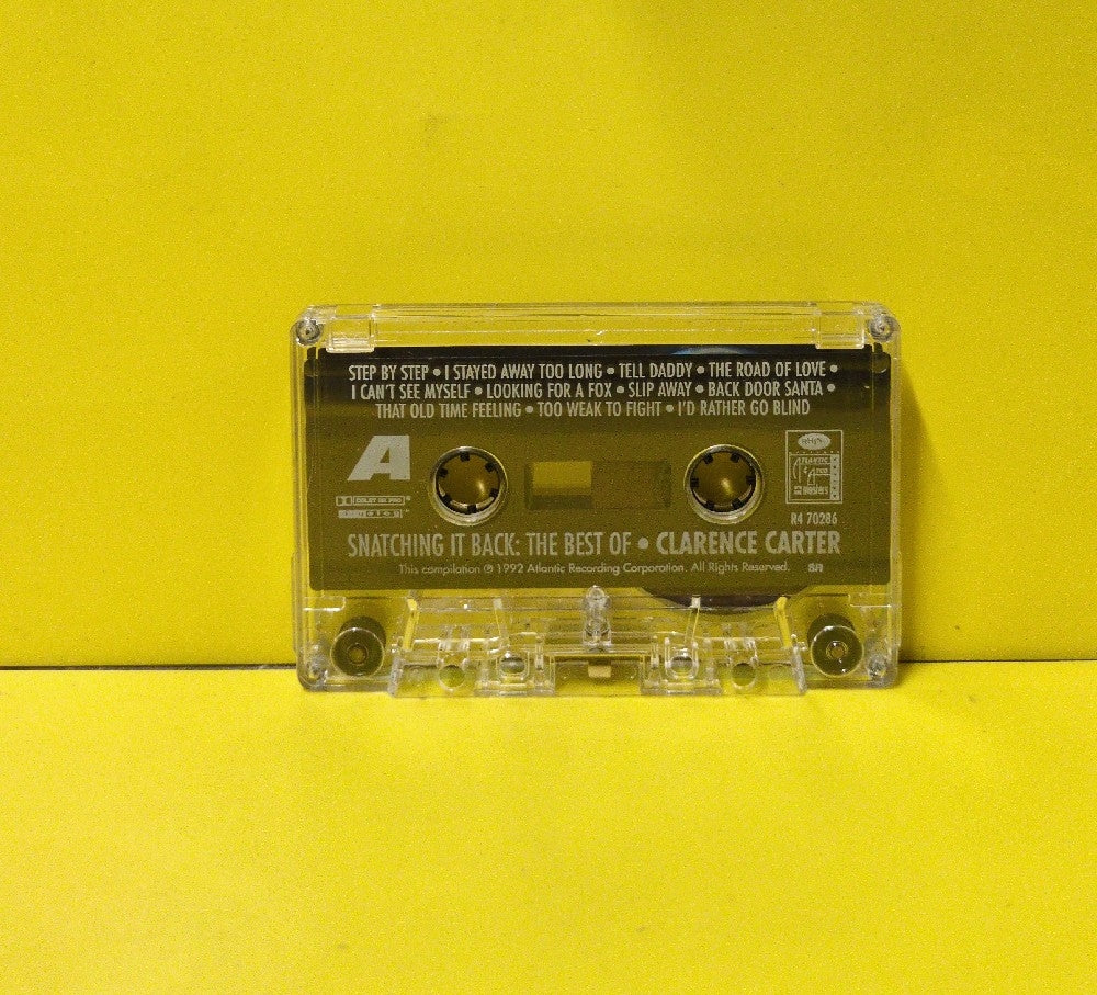 Clarence Carter - Snatching It Back: The Best Of Clarence Carter - R4 70286 - Used - EX - Cassettes