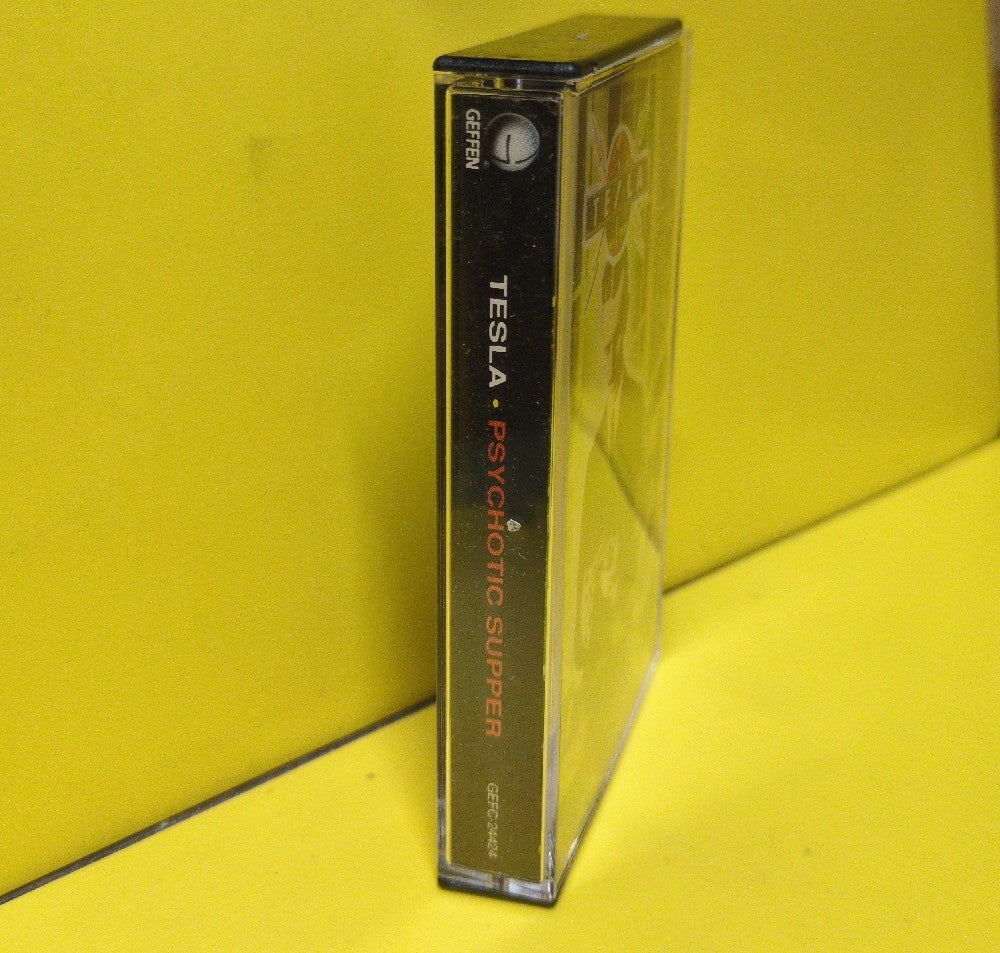Tesla - Psychotic Supper - 1991 - GEFC-24424 - Used - EX - Cassettes