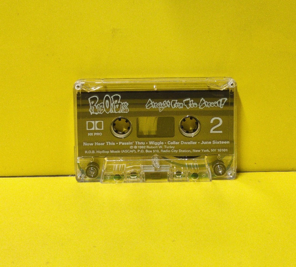 RobOnBass - Straight From The Street! - 1992 - Used - EX - Cassettes