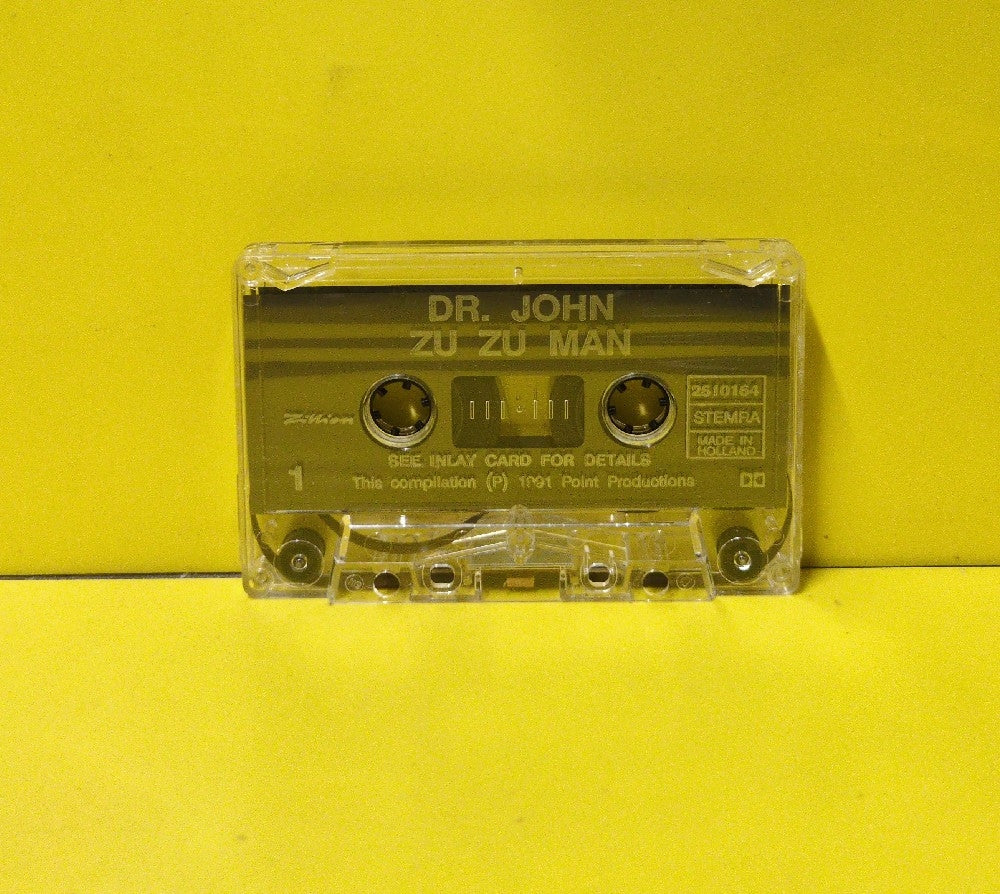 Dr. John - Zu Zu Man (12 Classic Tracks) - 1991 - 2610164 - Used - EX - Cassettes - Remastered