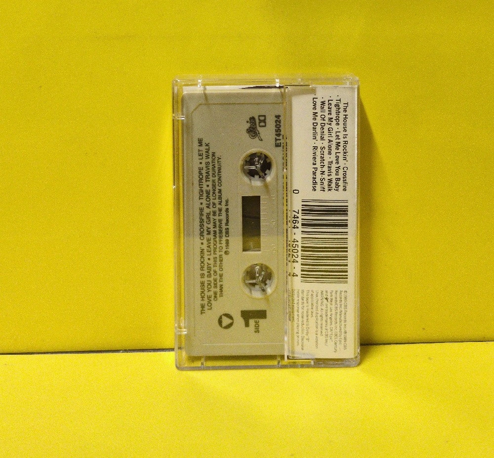 Stevie Ray Vaughan & Double Trouble - In Step - 1989 - OET 45024 - Used - EX - Cassettes - Clear Case - Beige Tape Shell