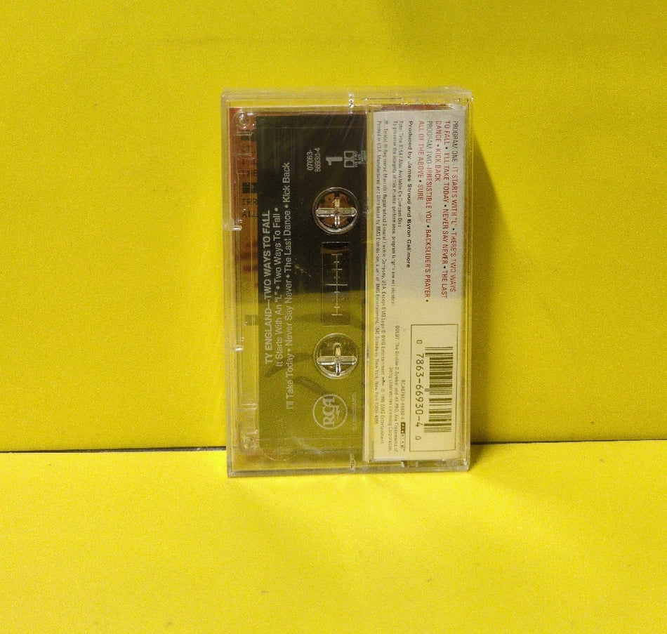 Ty England - Two Ways To Fall - 1996 - RCA 07863 - New - Sealed - Cassettes
