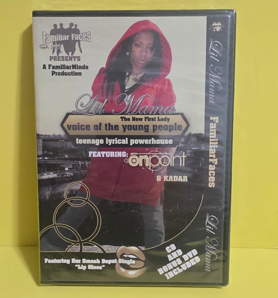 Lil Mama - Familiar Faces Voice Of The Young People Rare CD DVD - New - Sealed - CDs