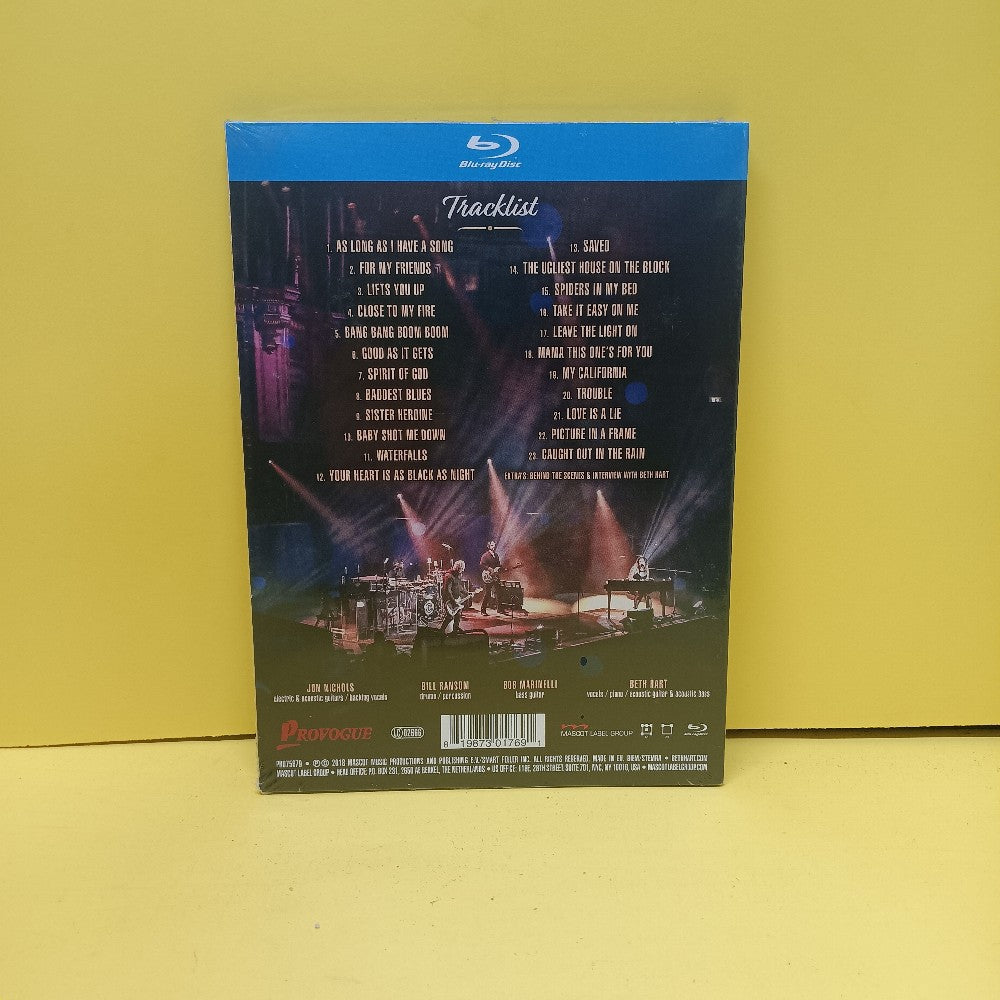 Beth Hart - Live At The Royal Albert Hall - 2018 - PRD 7567 9 - New - Sealed Blu-Ray