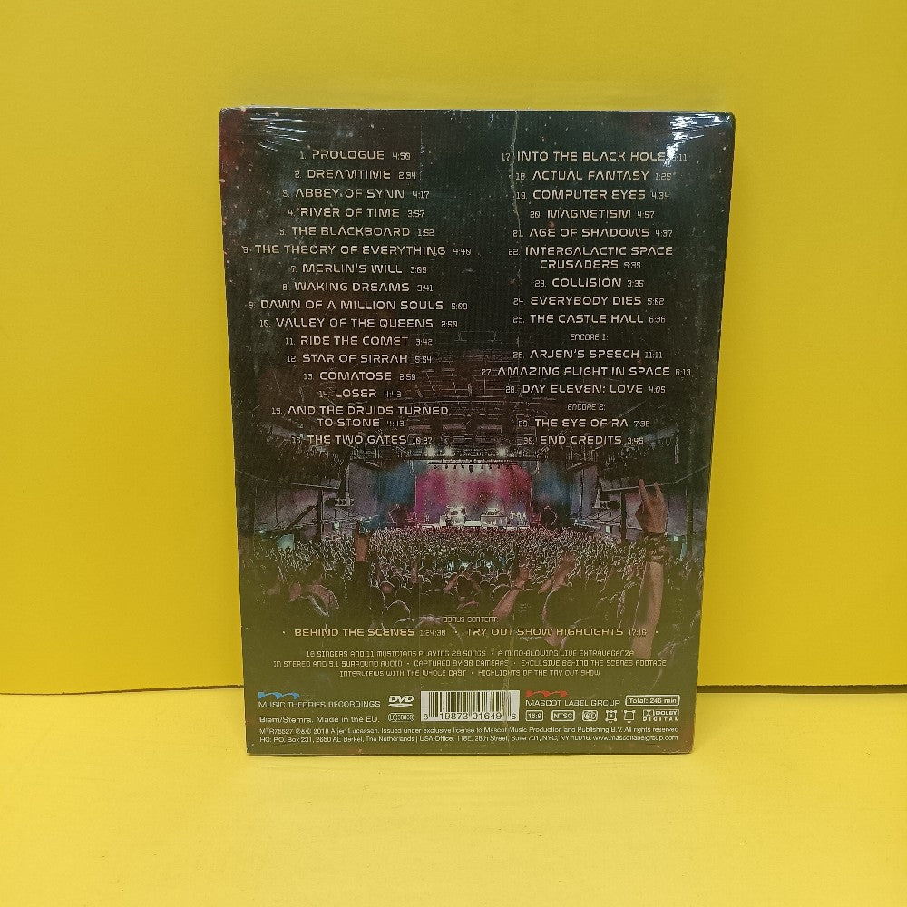 Ayreon - Best Of Ayreon Live DVD - 2018 - MTR 7552 7 - New - Sealed