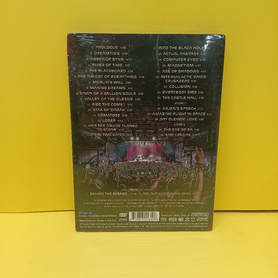 Ayreon - Best Of Ayreon Live DVD - 2018 - MTR 7552 7 - New - Sealed