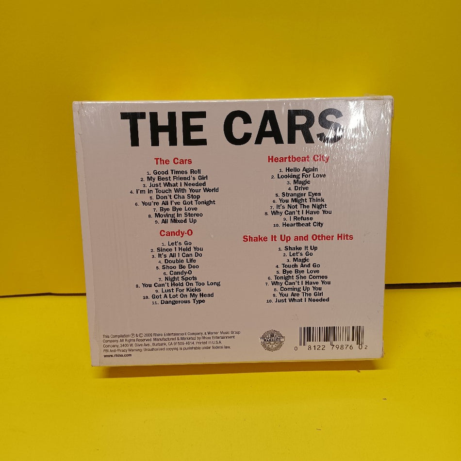The Cars - 4CD Set Costco WEA Assortment - 2009 - R2 517457 - Used - EX - CDs