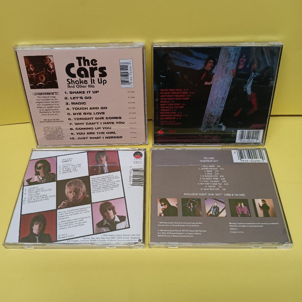 The Cars - 4CD Set Costco WEA Assortment - 2009 - R2 517457 - Used - EX - CDs