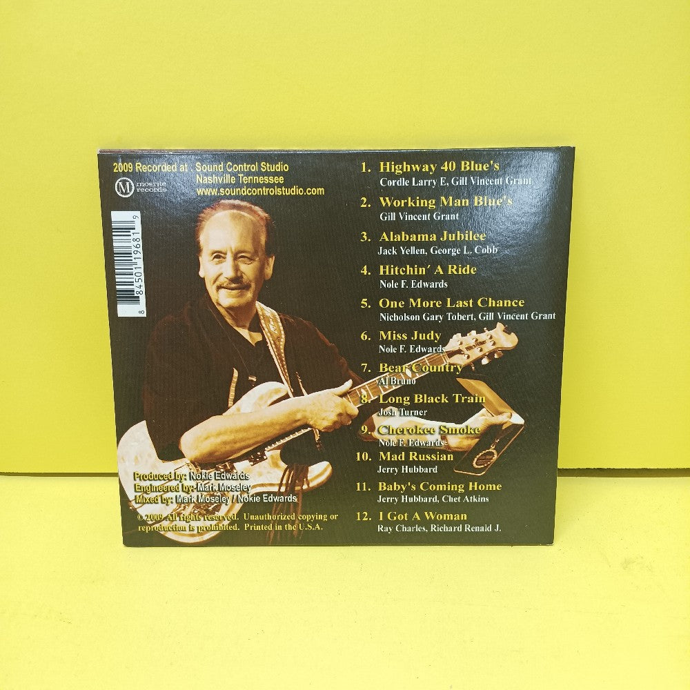 Nokie Edwards AUTOGRAPHED - Hitchin' A Ride - 2009 - 84501 19681 - Used - EX - CDs