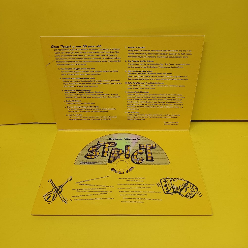 Richard Thompson - Strict Tempo! (Traditional & Modern Tunes For All Occasions!!) - 2011 - OVCD-8 - Used - VG++ - CDs