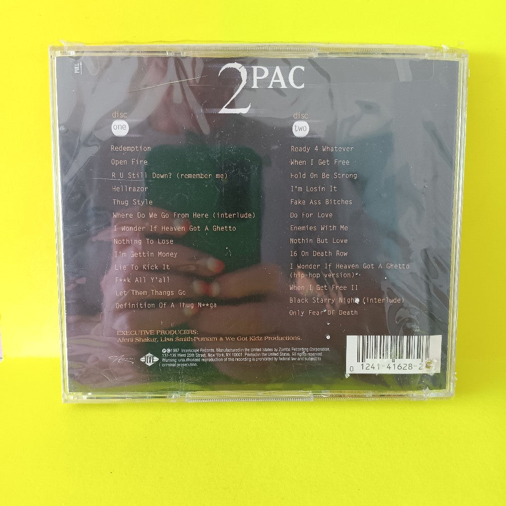2Pac - R U Still Down? [Remember Me] - 1997 - 01241-41628-2 - New - Sealed - CDs