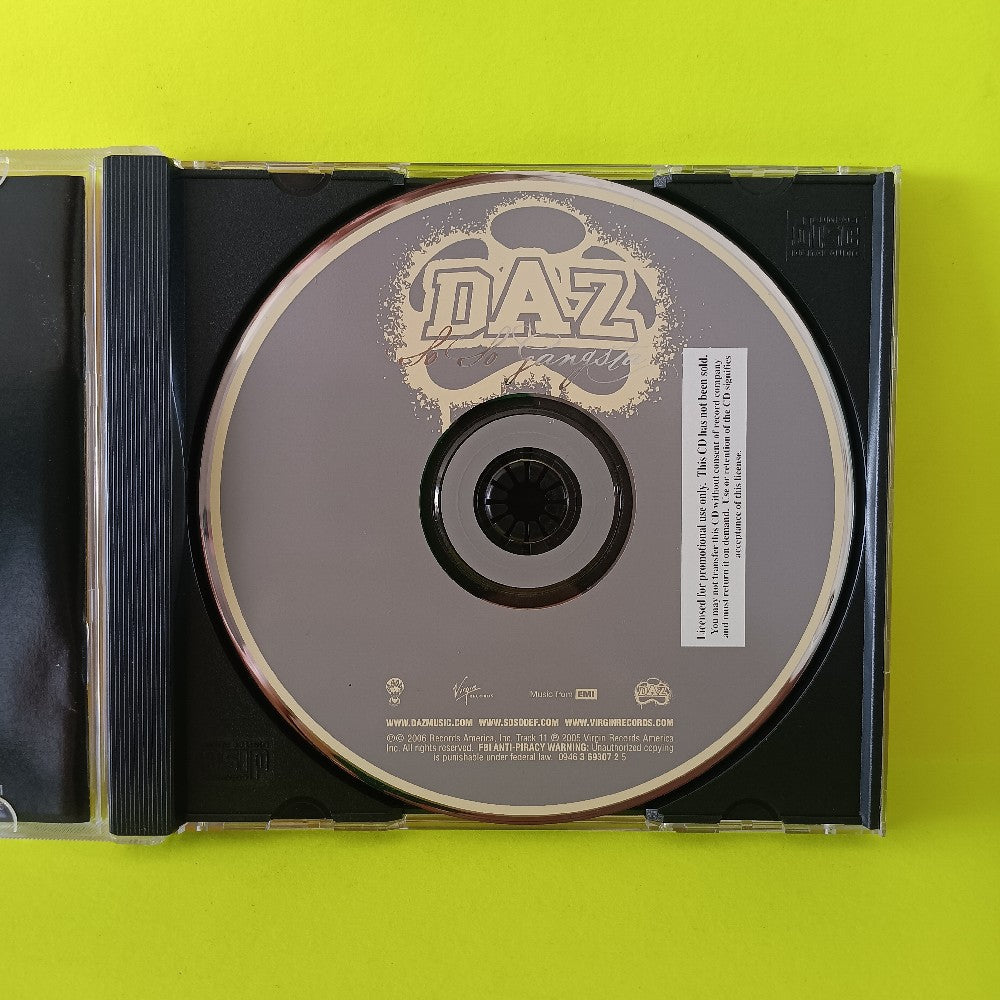 Daz Dillinger - So So Gangsta PROMO - 2006 - 0946 3 69307 2 5 - Used - NM - CDs