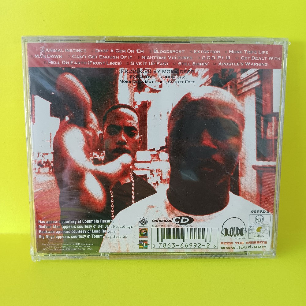 Mobb Deep - Hell On Earth ENHANCED CD - 1996 - 07863 66992-2 - New - Sealed - CDs