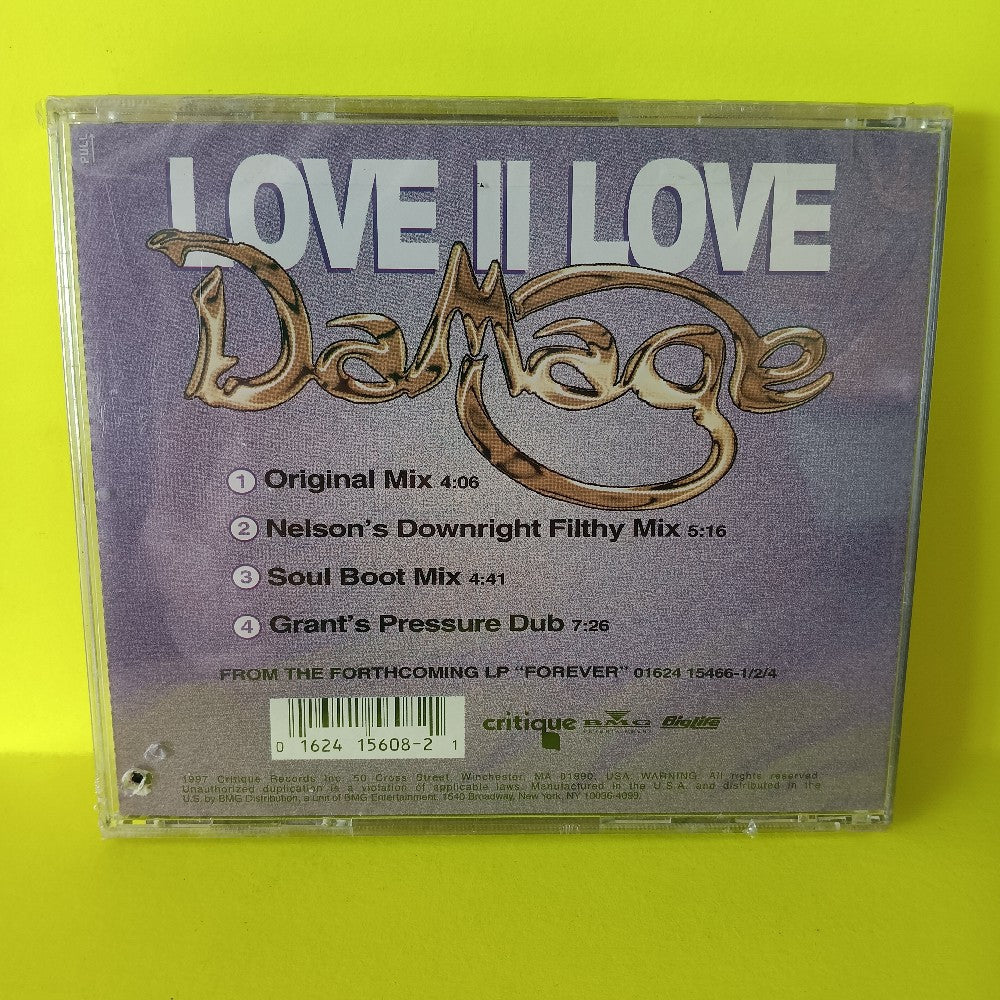 Damage - Love II Love - 1996 - 01624 15608-2 - New - Sealed - CDs