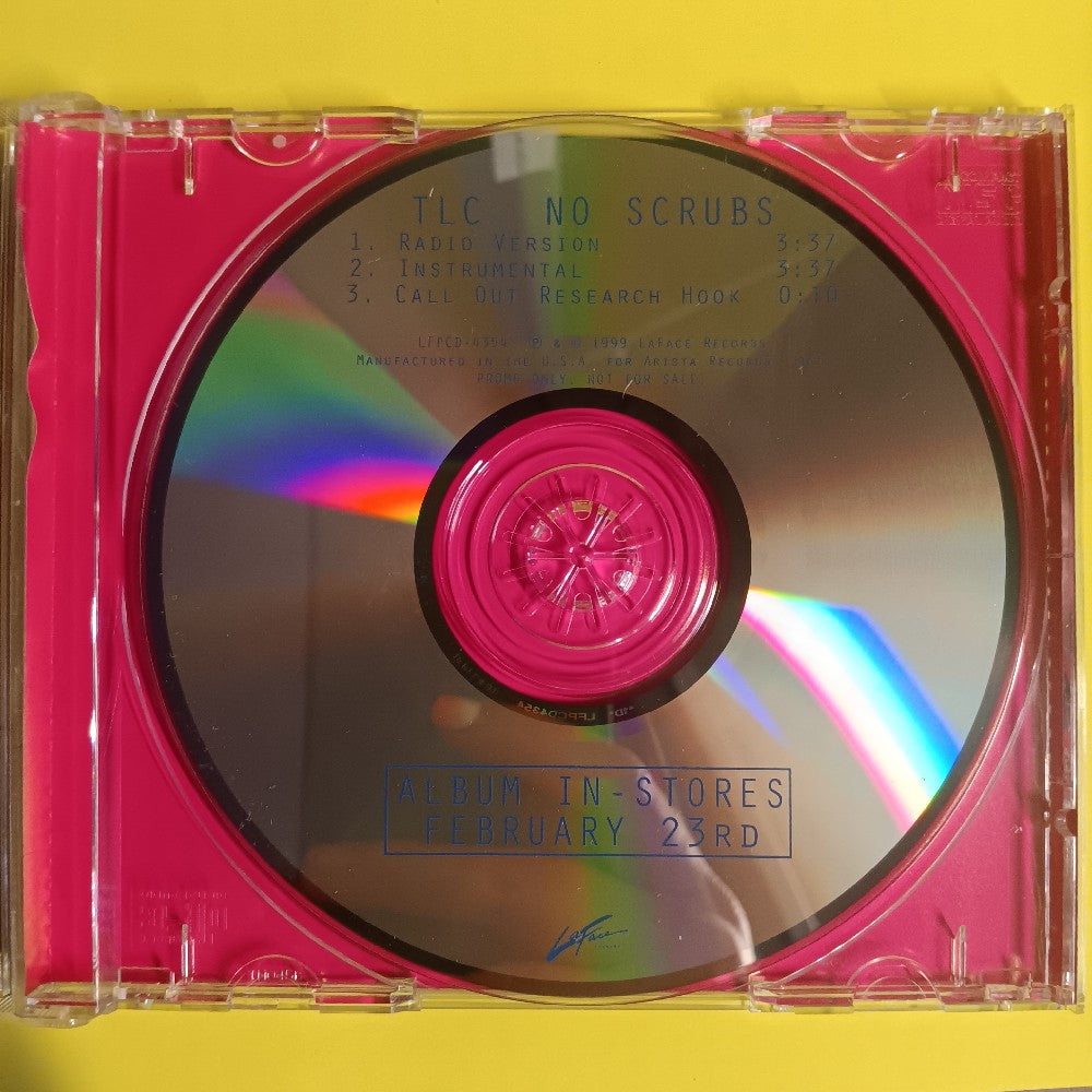 TLC - No Scrubs PROMO - 1999 - LFPCD-4354 - Used - VG++ - CDs