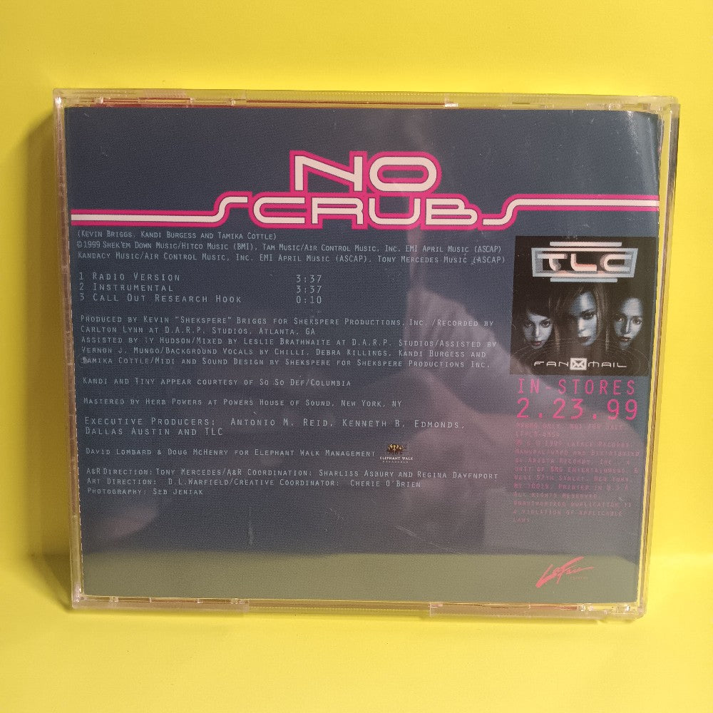 TLC - No Scrubs PROMO - 1999 - LFPCD-4354 - Used - VG++ - CDs