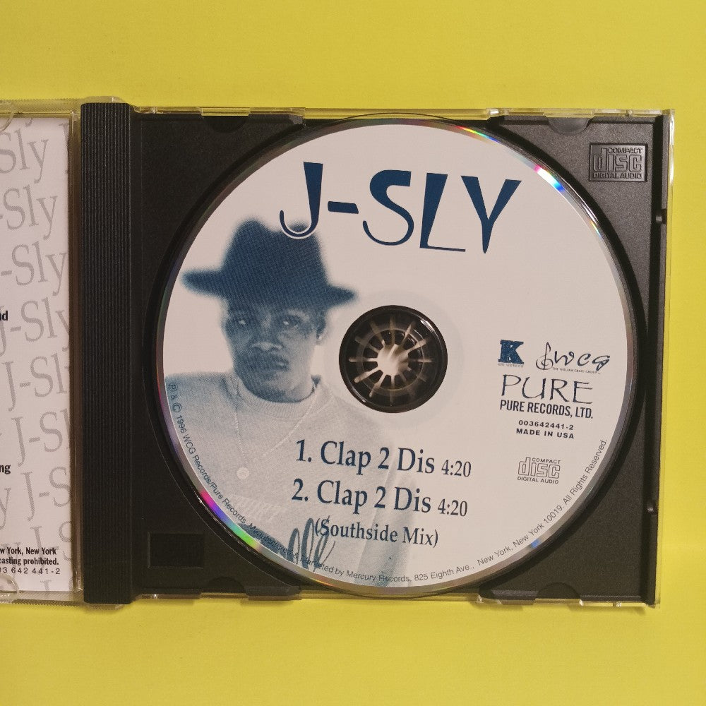 J Sly - Clap 2 Dis PROMO - 1996 - 003642441-2 - Used - EX - CDs