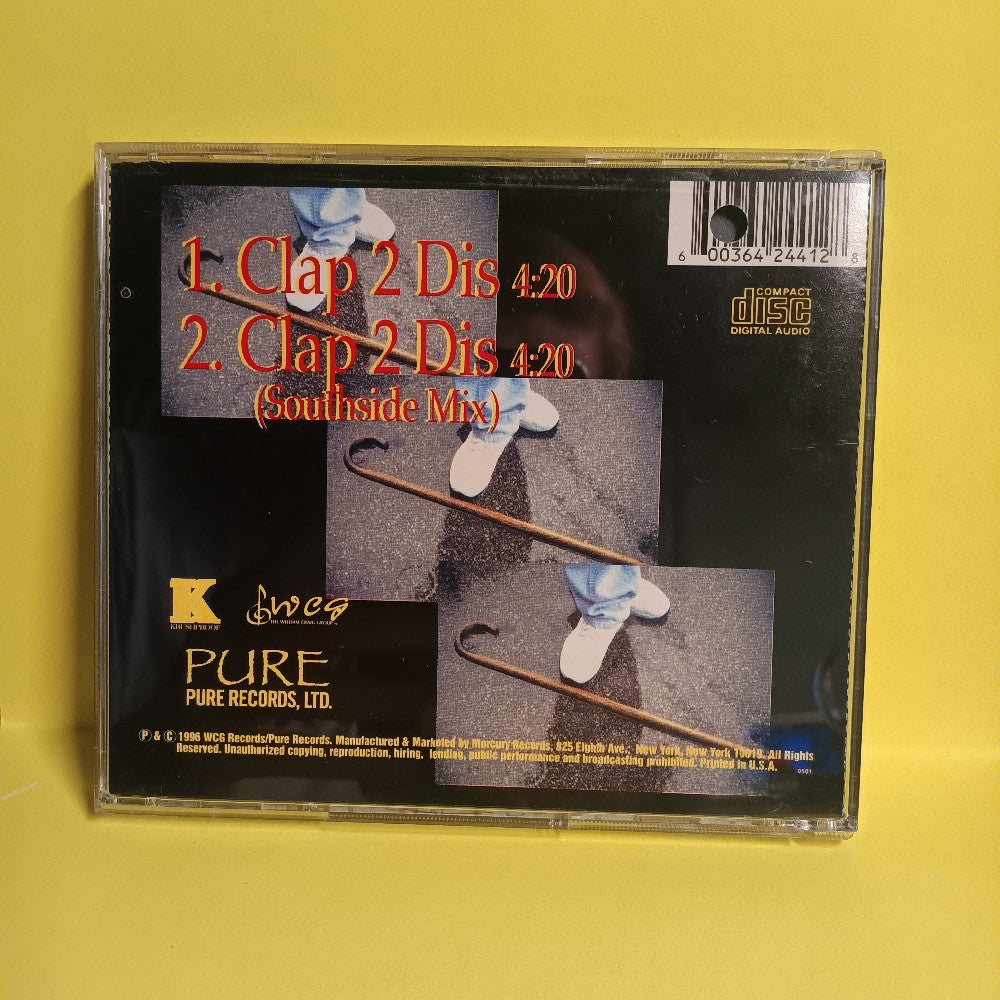 J Sly - Clap 2 Dis PROMO - 1996 - 003642441-2 - Used - EX - CDs