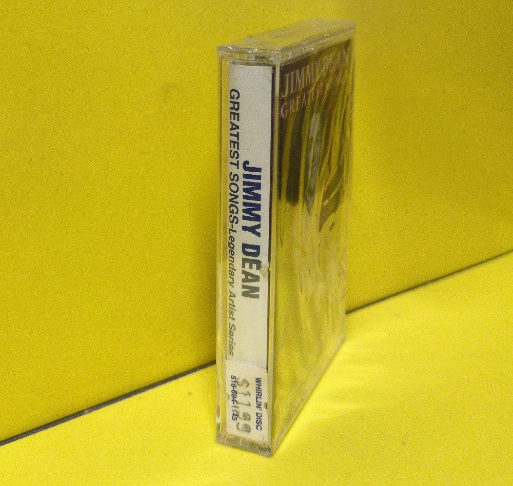 Jimmy Dean - Greatest Songs (Legendary Artists Series) - 1995 - D4-77764 - New - Sealed - Cassettes