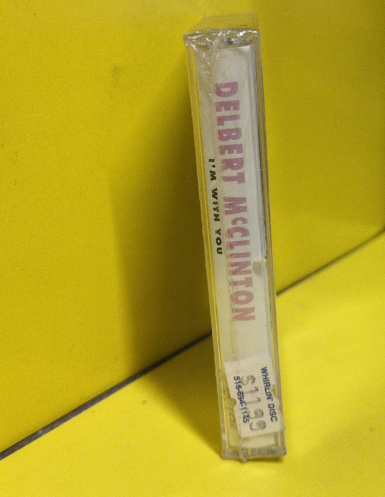Delbert McClinton - I'm With You - 1990 - D4-77252 - New - Sealed - Cassettes