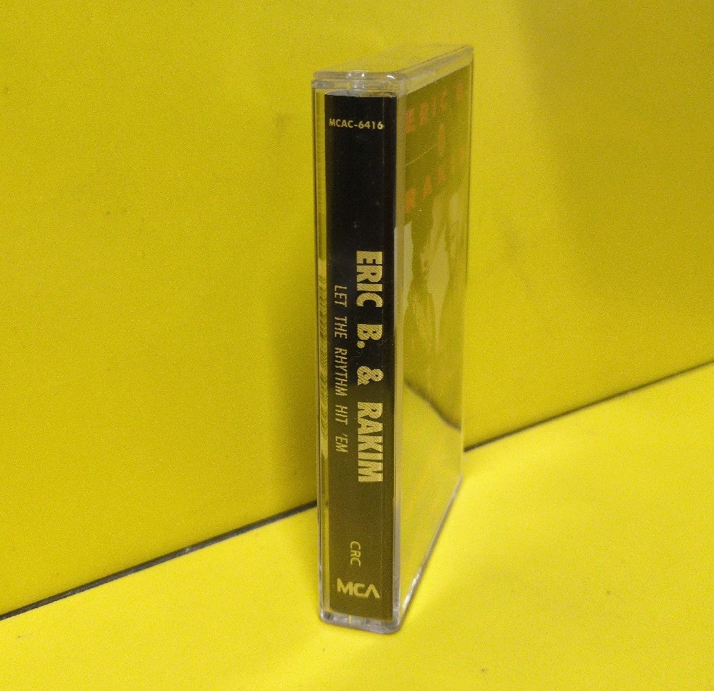 Eric B. & Rakim - Let The Rhythm Hit 'Em - 1990 - MCAC-6416 - Used - EX - Cassettes - HQ - CRC Club Edition - Clear Tape Shell