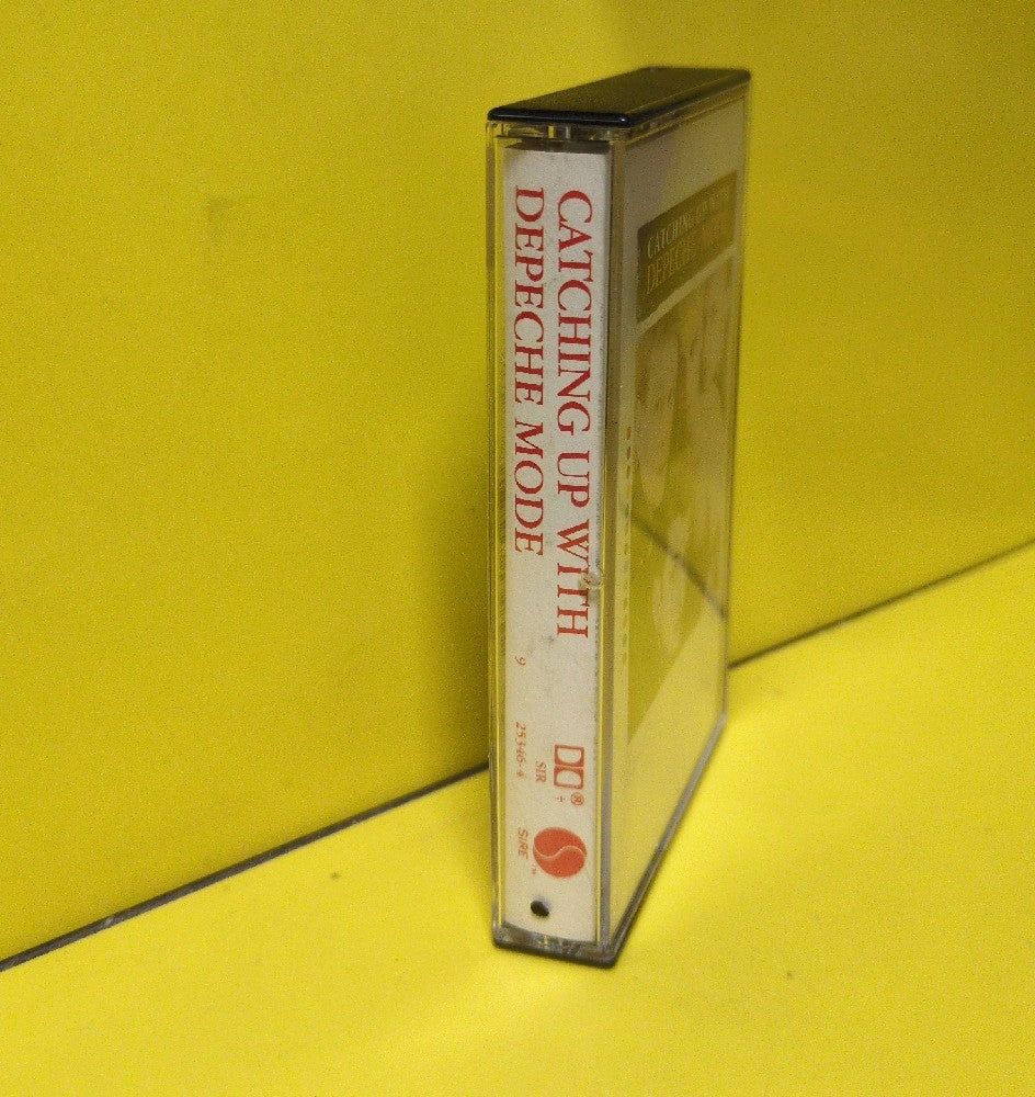 Depeche Mode - Catching Up With Depeche Mode - 1985 - 9 25346-4 - Used - EX - Cassettes - SR Under Logo - Black Back Case - White Tape Shell - No Numbers Between Tape Reels