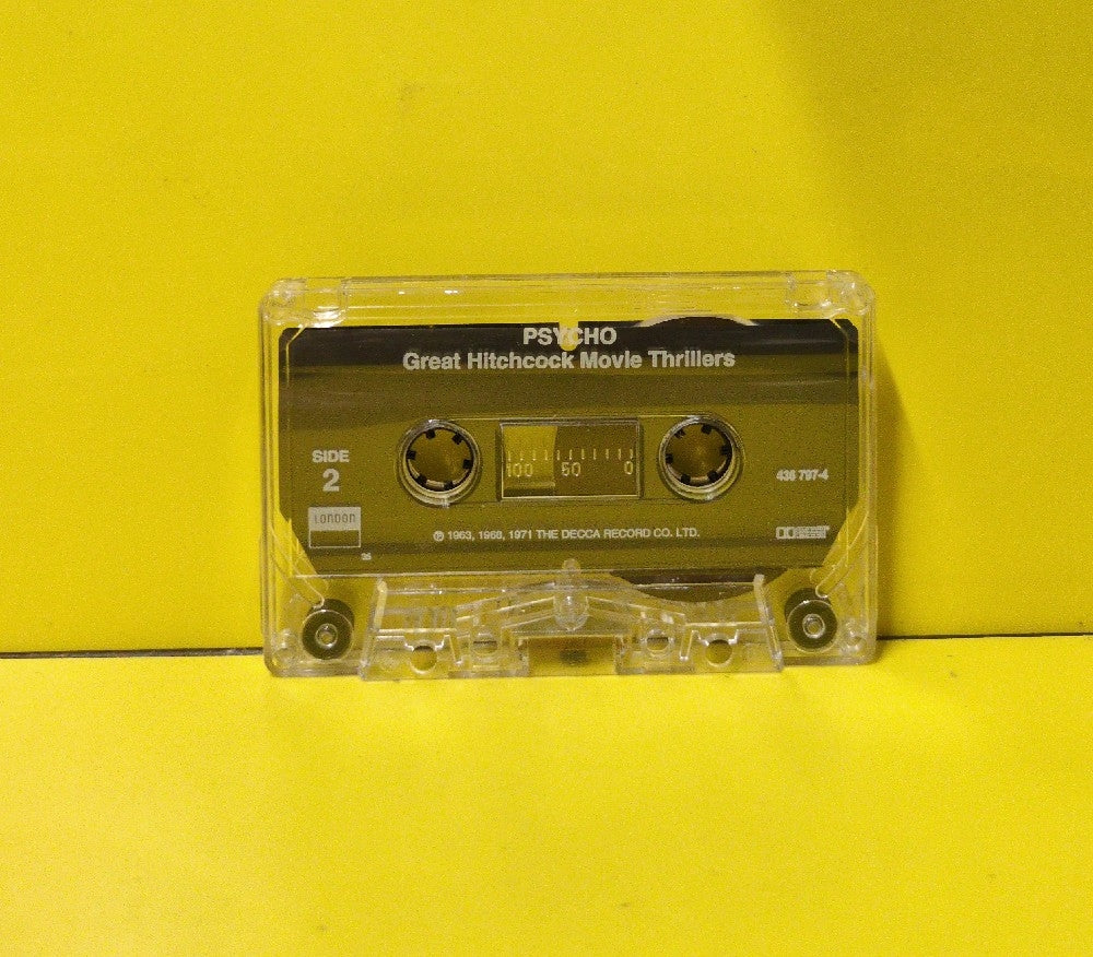 Bernard Herrmann - Psycho • Great Hitchcock Movie Thrillers - 1992 - 436 797-4 - Used - EX - Cassettes