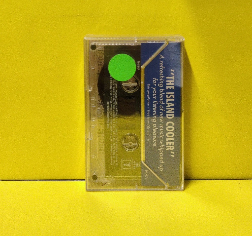 Various - The Island Cooler - Limited Edition CMJ Music Marathon 1986 - 1986 - PR 974 - New - Sealed - Cassettes