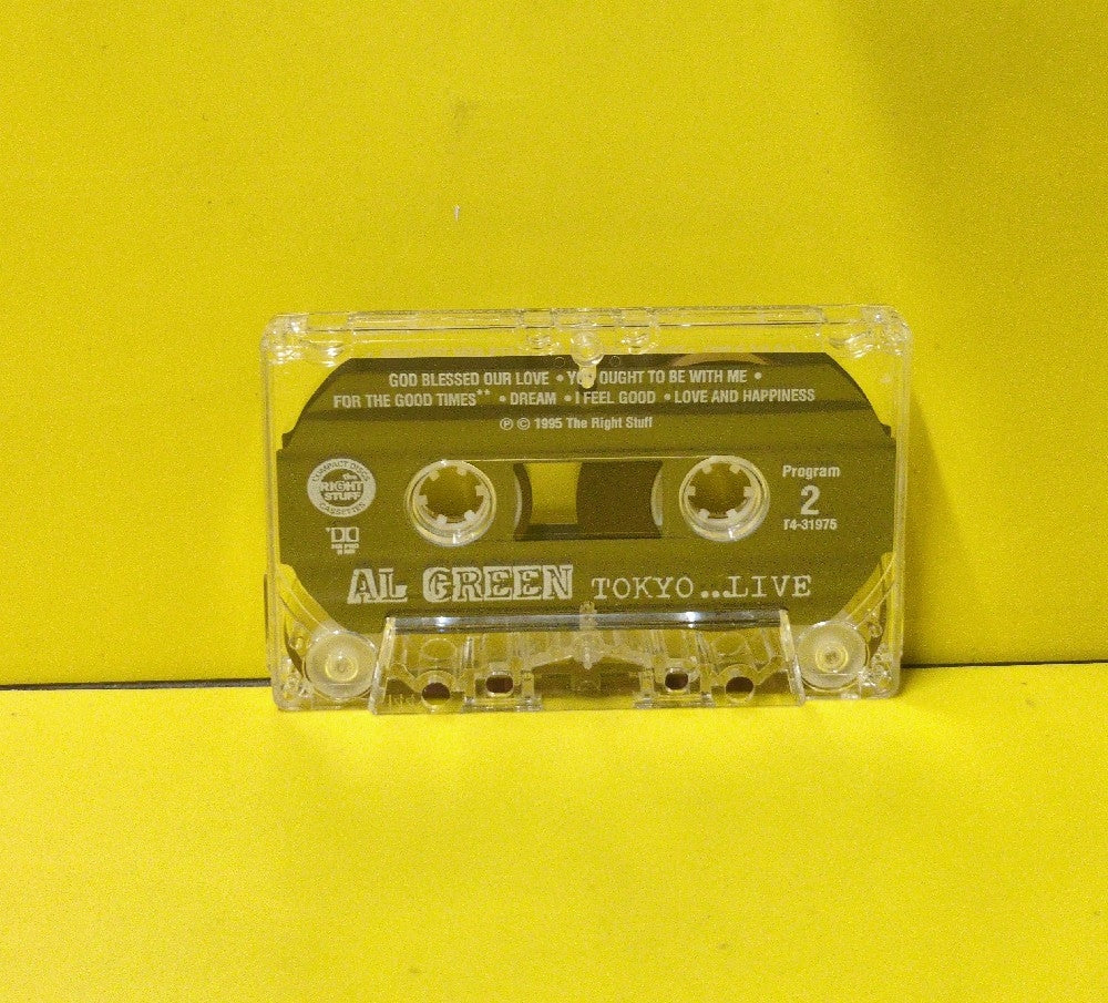 Al Green - Tokyo...Live - 1995 - 7243-8-31975-4-5 - Used - EX - Cassettes - Reissue