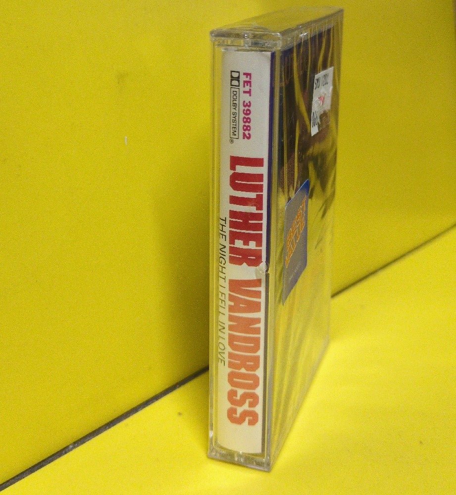 Luther Vandross - The Night I Fell In Love - 1985 - FET 39882 - New - Sealed - Cassettes
