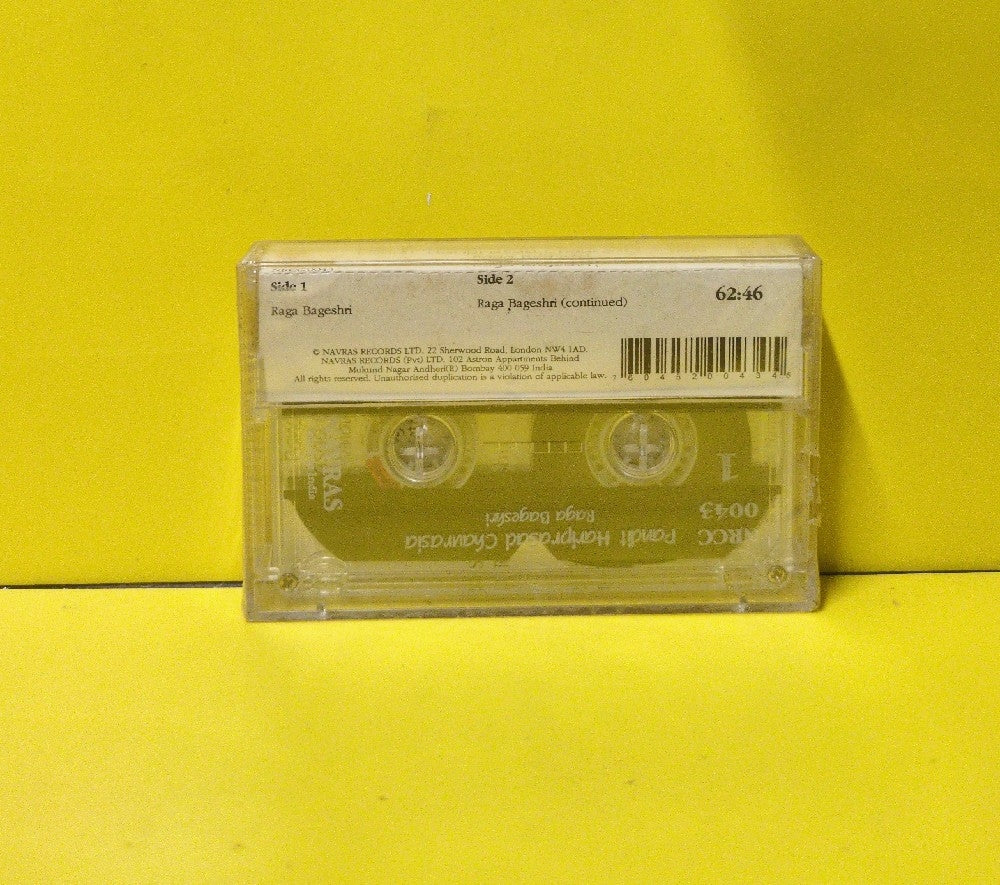 Pandit Hariprasad Chaurasia - Raga Bageshri - NRCC 0043 - New - Sealed - Cassettes - UK Import