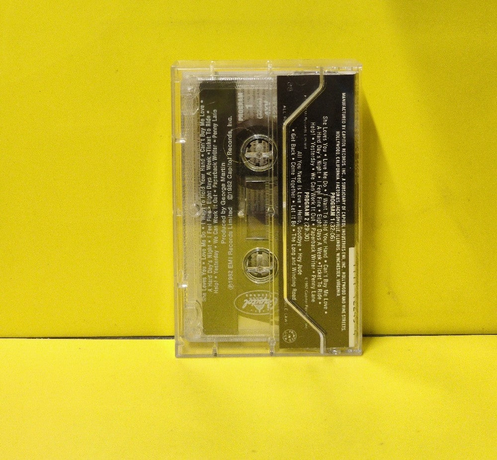 The Beatles - 20 Greatest Hits - 1986 - 4XV-12245 - Used - EX - Cassettes - Reissue - Clear Tape Shell