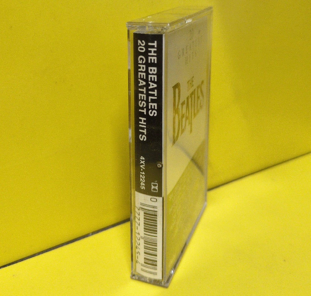 The Beatles - 20 Greatest Hits - 1986 - 4XV-12245 - Used - EX - Cassettes - Reissue - Clear Tape Shell