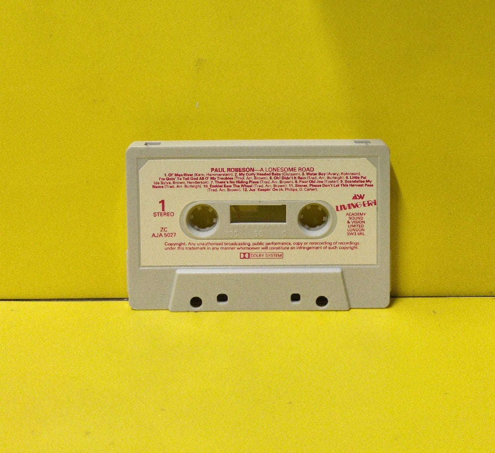 Paul Robeson - A Lonesome Road - ZC AJA 5027 - Used - EX - Cassettes - UK Import