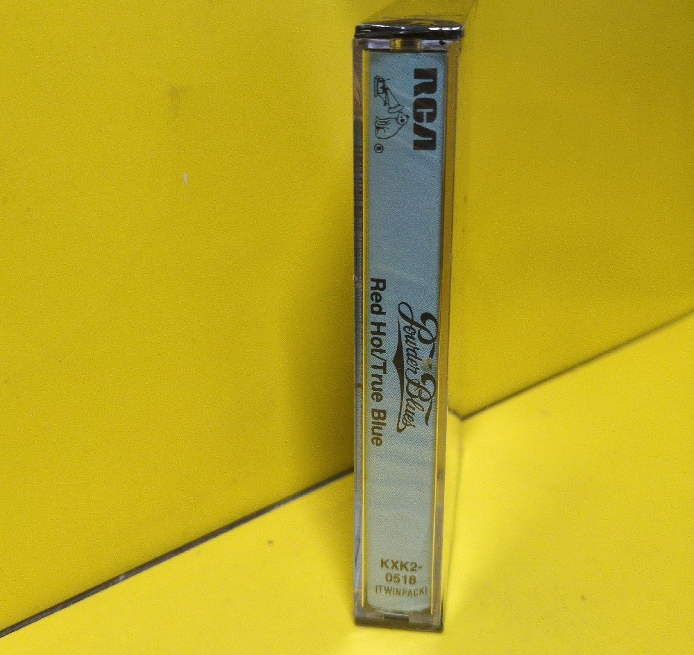 Powder Blues - Red Hot/True Blue - 1983 - KXK2-0518 - New - Sealed - Cassettes - Canadian Import