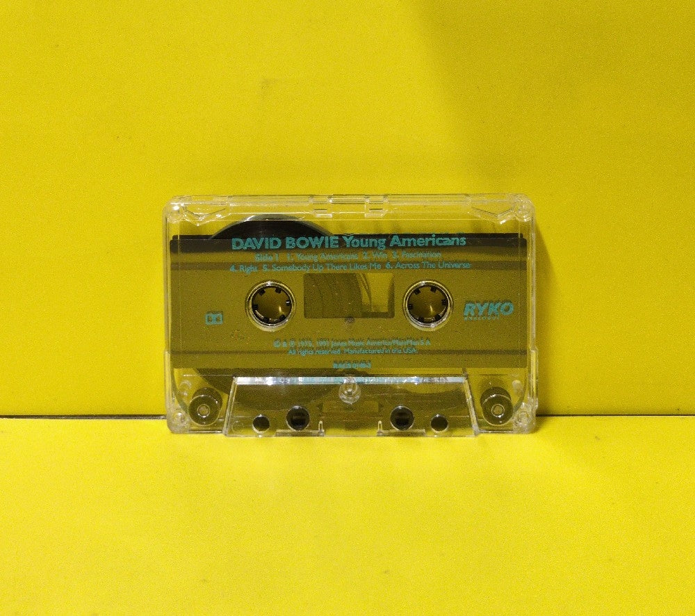 David Bowie - Young Americans - 1991 - RACS 0140-2 - Used - EX - Cassettes - Reissue - Remastered