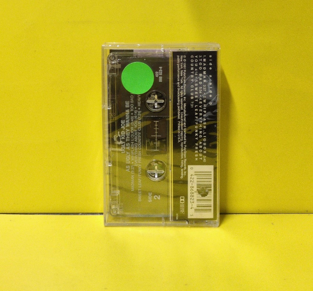 Ugly Kid Joe - As Ugly As They Wanna Be - 1991 - 422 868 823-4 - New - Sealed - Cassettes