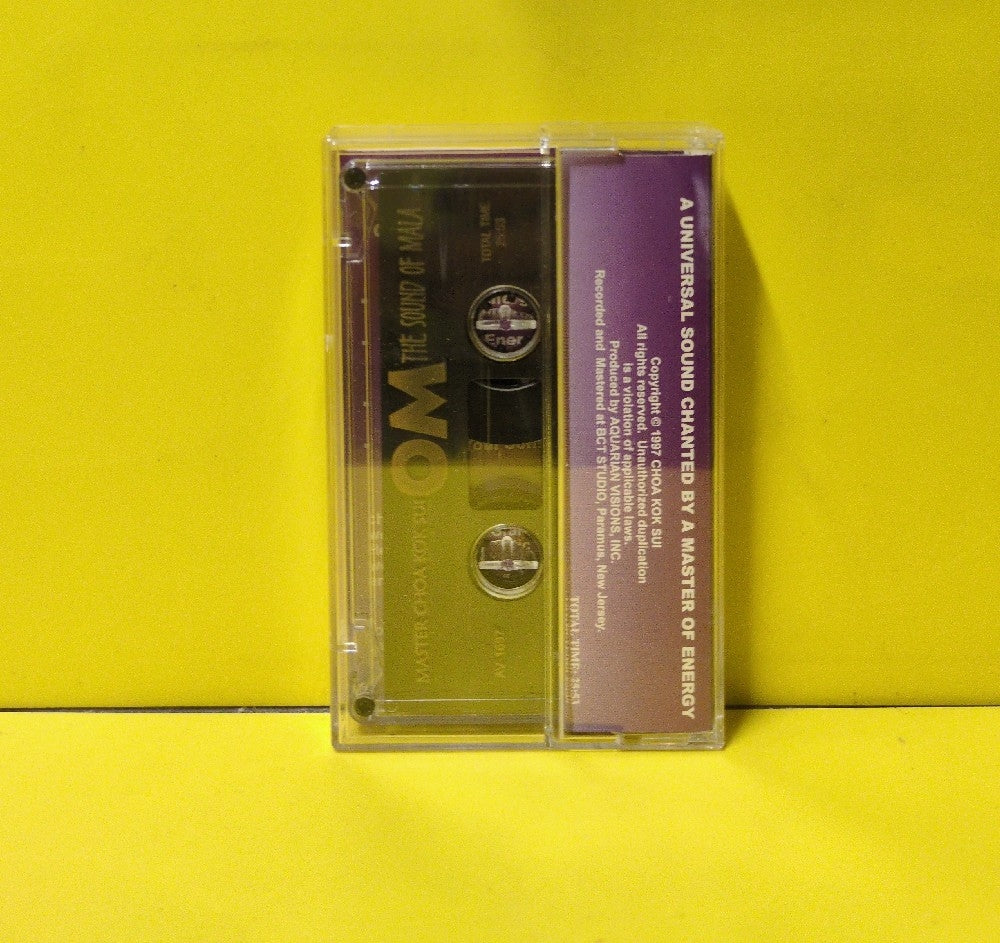 Master Choa Kok Sui - Om: The Sound Of Mala - 1997 - AV-1797 - Used - EX - Cassettes